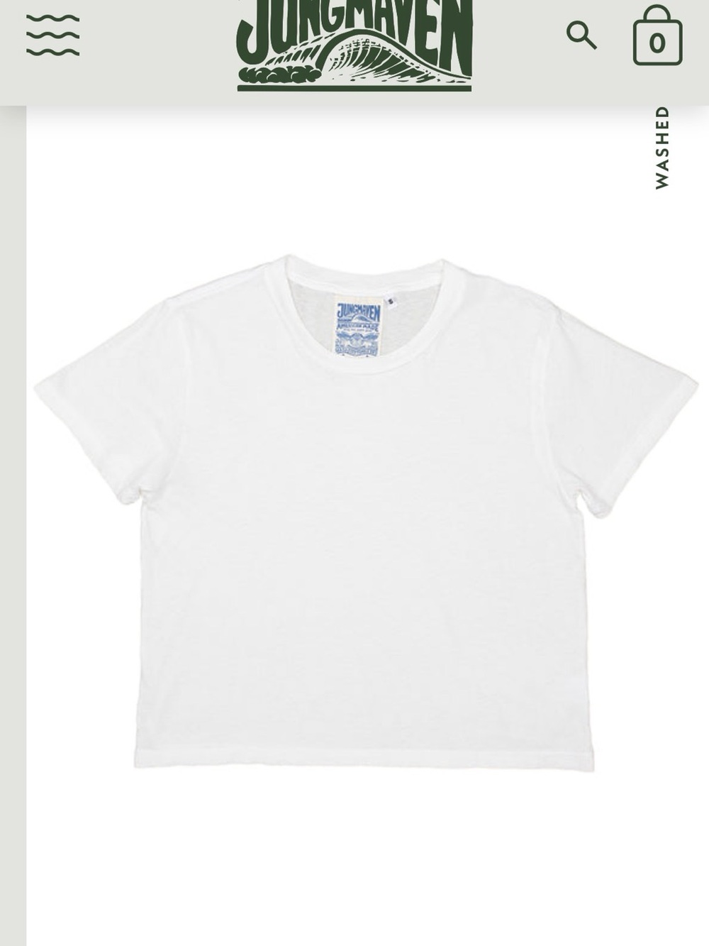 Jungmaven ojai cropped washed white